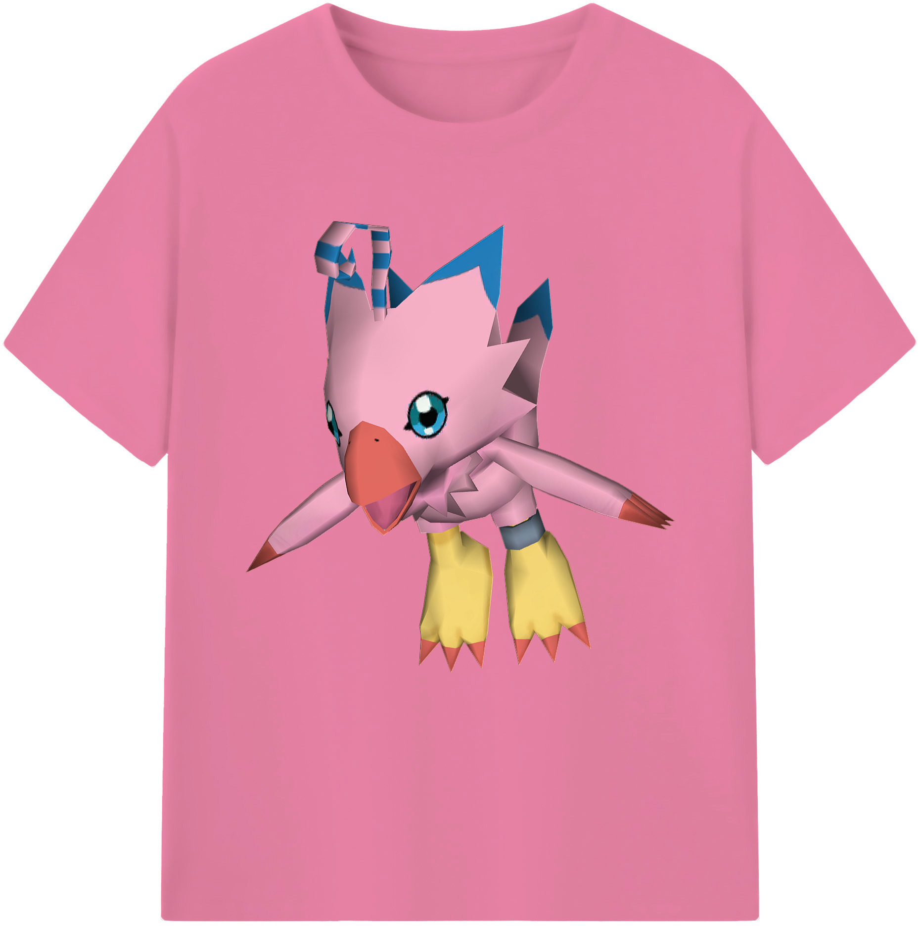 （画像用） Digimon デジタルモンスター/デジモン 綿100％半袖Tシャツ（フロントプリント）